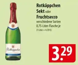 Famila Nord Ost Rotkäppchen Sekt oder Fruchtsecco Angebot