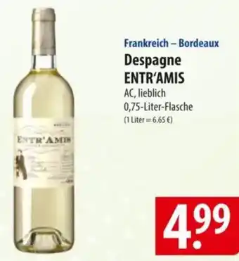 Famila Nord Ost Frankreich - Bordeaux Despagne ENTR'AMIS Angebot