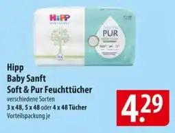 Famila Nord Ost Hipp Baby Sanft Soft & Pur Feuchttücher Angebot