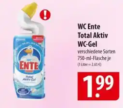 Famila Nord Ost WC Ente Total Aktiv WC-Gel Angebot