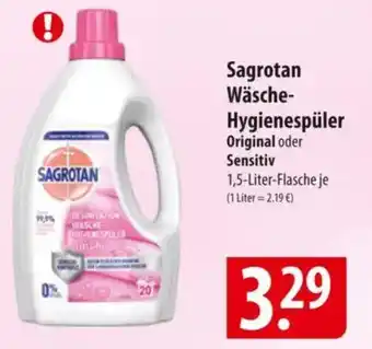 Famila Nord Ost Sagrotan Wäsche- Hygienespüler Original oder Sensitiv Angebot