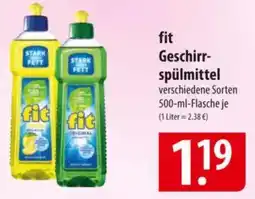 Famila Nord Ost fit Geschirr- spülmittel Angebot