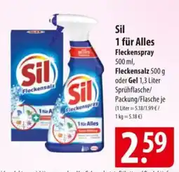 Famila Nord Ost Sil 1 für Alles Fleckenspray Fleckensalz oder Gel Angebot