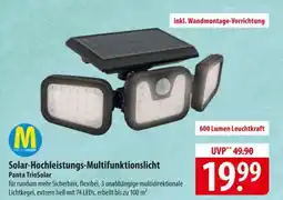 Famila Nord Ost Solar-Hochleistungs-Multifunktionslicht Panta TrioSolar Angebot