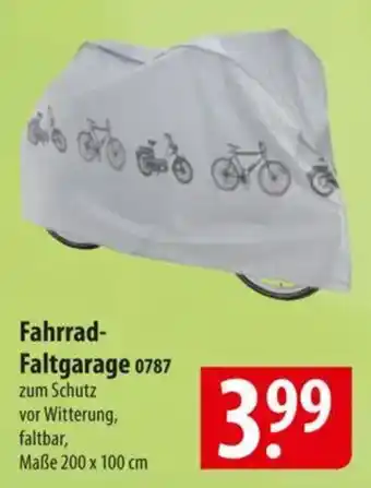 Famila Nord Ost prophete Fahrrad- Faltgarage 0787 Angebot