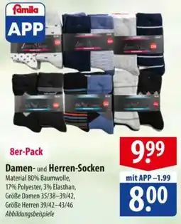 Famila Nord Ost Damen- und Herren-Socken Angebot