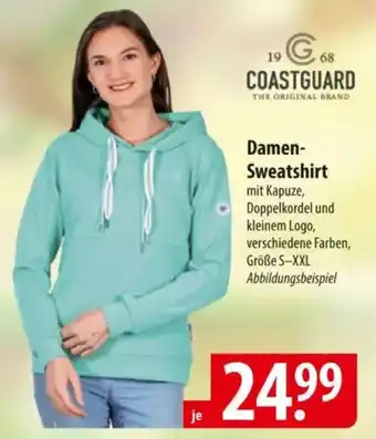 Famila Nord Ost COASTGUARD Damen- Sweatshirt Angebot