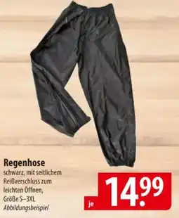 Famila Nord Ost Regenhose Angebot