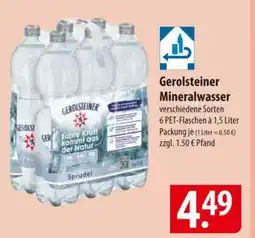 Famila Nord Ost Gerolsteiner Mineralwasser Angebot