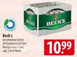 Famila Nord Ost Beck's Angebot