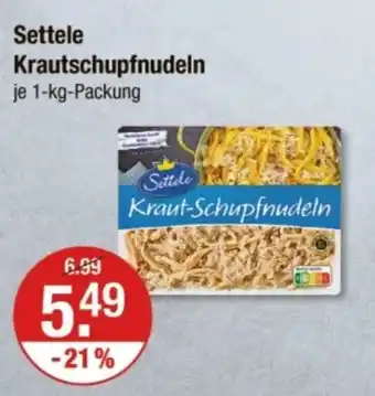 V Markt Settele Krautschupfnudeln Angebot