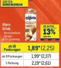 METRO Alpro Drink Angebot