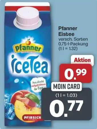 Famila Nord West Pfanner Eistee Angebot