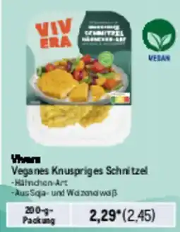 METRO VIVERA Veganes Knuspriges Schnitzel Angebot