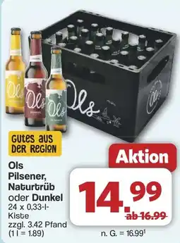 Famila Nord West Ols Pilsener, Naturtrüb oder Dunkel Angebot