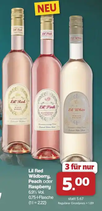 Famila Nord West Lil Red Wildberry, Peach oder Raspberry Angebot