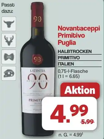 Famila Nord West Novantaceppi Primitivo Puglia Angebot