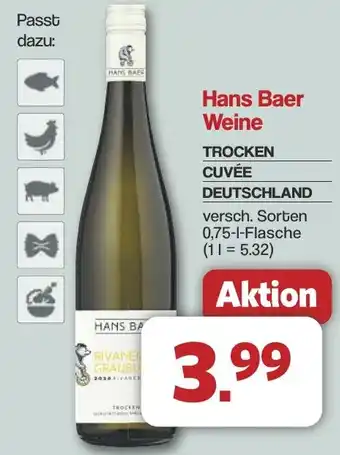 Famila Nord West Hans baer weine trocken cuvée deutschland Angebot