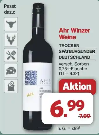 Famila Nord West Ahr winzer weine trocken spätburgunder deutschland Angebot