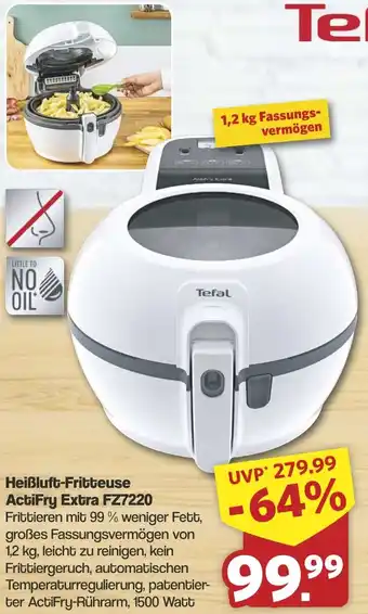 Famila Nord West Tefal Heißluft-Fritteuse ActiFry Extra FZ7220 Angebot