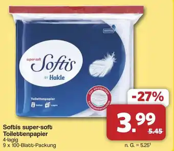 Famila Nord West Softis super-soft Toilettenpapier Angebot