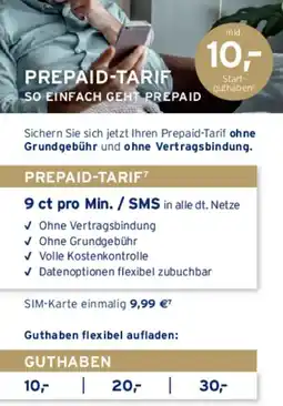 Tchibo PREPAID-TARIF Angebot