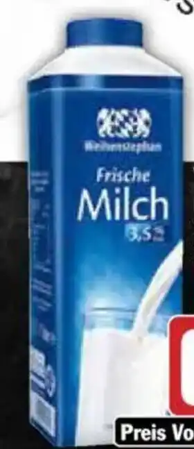 AEZ Weihenstephan Frische Milch Angebot