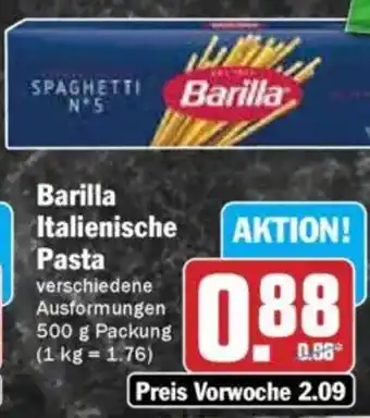 AEZ Barilla Italienische Pasta Angebot