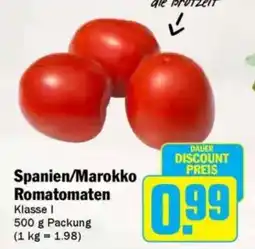 AEZ Spanien/Marokko Romatomaten Angebot