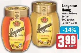 AEZ Langnese Honig Angebot