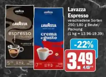 AEZ Lavazza Espresso Angebot