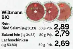 AEZ Wiltmann BIO Rein Rind Salami Angebot