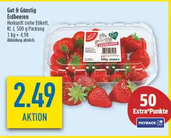 diska Gut & Günstig Erdbeeren Angebot