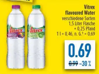 diska Vitrex flavoured Water Angebot