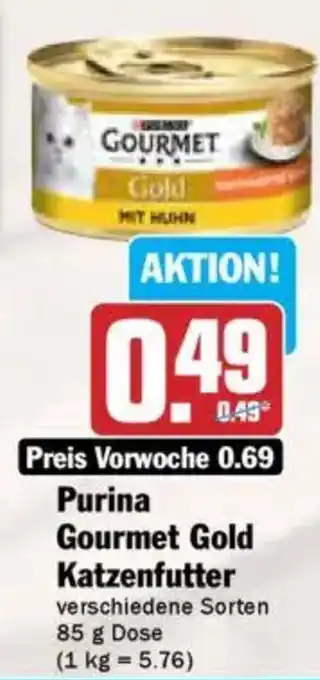 AEZ Purina Gourmet Gold Katzenfutter Angebot