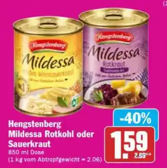 AEZ Hengstenberg Mildessa Rotkohl oder Sauerkraut Angebot