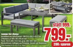 B1 Discount Baumarkt Lounge-Set Romy Angebot