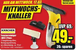 B1 Discount Baumarkt KARCHER Fensterreiniger WV 2 Plus Angebot