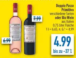 diska Doppio Passo Primitivo oder Bio Wein Angebot