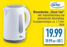 diska elta Wasserkocher,,Classic Line" Angebot