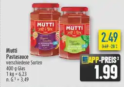 diska Mutti Pastasauce Angebot