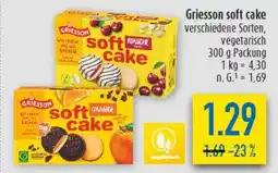 diska Griesson soft cake Angebot