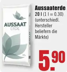 B1 Discount Baumarkt Aussaaterde Angebot