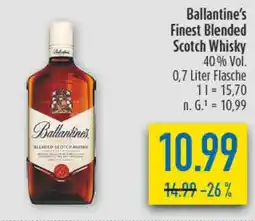 diska Ballantine's Finest Blended Scotch Whisky Angebot