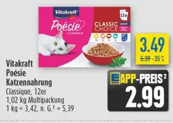 diska Vitakraft Poésie Katzennahrung Angebot