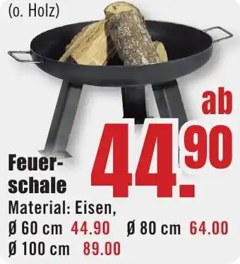 B1 Discount Baumarkt Feuer- schale Angebot