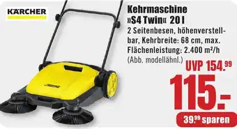 B1 Discount Baumarkt KÄRCHER Kehrmaschine S4 Twin 201 Angebot