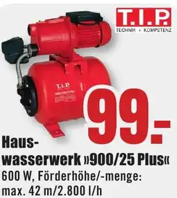 B1 Discount Baumarkt Haus- T.I.P wasserwerk 900/25 Plus Angebot