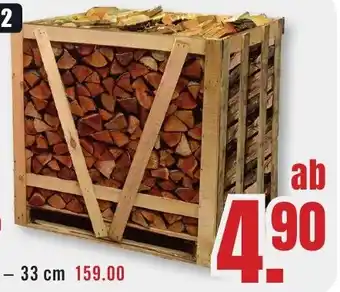 B1 Discount Baumarkt Kaminholz Mix Angebot