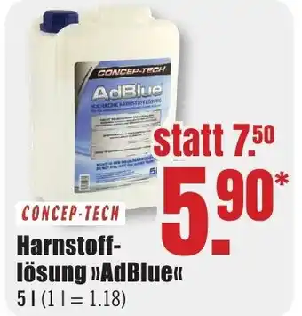 B1 Discount Baumarkt CONCEP-TECH Harnstoff- lösung AdBlue Angebot